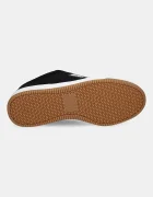 Tommy Jeans Велурени маратонки TJM CUPSOLE LONG LACE SKATE мъжки в черно EM0EM01602
