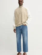 Tommy Jeans Яке бомбър в бежово преходен модел DM0DM21668