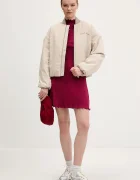 Tommy Jeans Яке бомбър в бежово преходен модел DW0DW22044