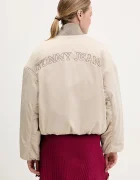 Tommy Jeans Яке бомбър в бежово преходен модел DW0DW22044