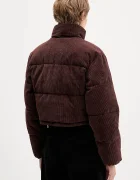 Tommy Jeans Яке в кафяво зимен модел с уголемена кройка DW0DW21658