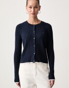 Tommy Jeans жилетка дамска тъмносиня DW0DW23458