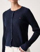 Tommy Jeans жилетка дамска тъмносиня DW0DW23458