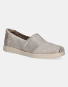 TOMS Еспадрили CHAMPAGNE METALLIC SUEDE