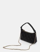 Tory Burch чанта crossbody дамска от кожа Fleming черна 179966