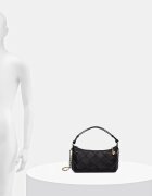 Tory Burch чанта crossbody дамска от кожа Fleming черна 179966