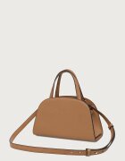 Tory Burch чанта crossbody дамска от кожа Romy Small Bauletto бежова 179989