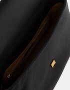 Tory Burch чанта дамска от кожа Charlie черна 180727