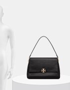 Tory Burch чанта дамска от кожа Charlie черна 180727