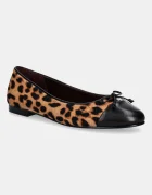 Tory Burch Кожени балеринки Cap-Toe Ballet