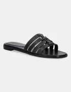 Tory Burch Кожени чехли Ines Cage Slide