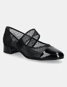 Tory Burch Обувки с дебел ток Cap-Toe Mary Jane Heel Ballet
