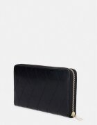 Tory Burch портфейл дамски от кожа Charlie черен 186047