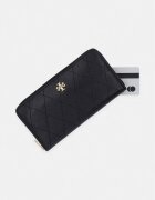 Tory Burch портфейл дамски от кожа Charlie черен 186047