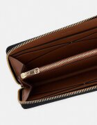 Tory Burch портфейл дамски от кожа Romy черен 178974
