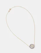 Tory Burch Позлатено колие Miller Pave