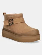 Tory Burch Велурени апрески Mellow Shearling Platform Boot