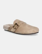 Tory Burch Велурени чехли Mellow Shearling Mule