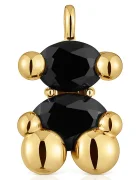 TOUS Позлатена сребърна висулка Bold Bear Gem