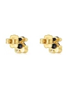 TOUS Позлатени сребърни обици Bold Bear Gem 1004226800