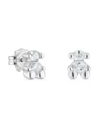 TOUS Сребърни обици Bold Bear Gem