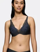 Triumph триъгълен сутиен от дантела Body Make-Up Illusion Lace черен 10219710