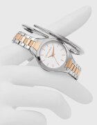 Trussardi Часовник и гривна в сребристо R2453159503