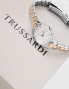 Trussardi Часовник и гривна в сребристо R2453159503
