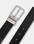 Trussardi двустранен колан мъжки от кожа черен B353B000046N