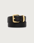 Trussardi колан дамски от кожа черен B315B000067N