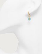 Trussardi обици дамски от неръждаема стомана с ахат TJAYF11