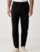 Trussardi спортен панталон мъжки от памук черен P8148000087N