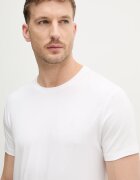 Trussardi тениска мъжка от памук с еластан бяла G0228000123N