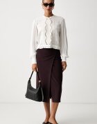 Twinset блуза дамска от вискоза бежова 262TP2250