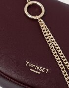 Twinset чанта crossbody дамска бордо 262TD8013
