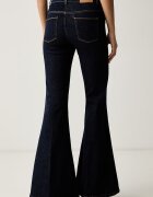 Twinset дънки flare дамски тъмносини 262TP2900