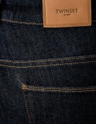 Twinset дънки flare дамски тъмносини 262TP2900