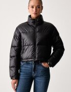 Twinset капитонирано яке дамско черно 262TP2642