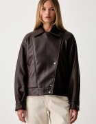 Twinset късо яке дамско кафяво 262AP2290