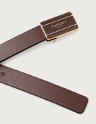 Twinset колан дамски от имитация на кожа кафяв 262TO5270