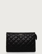 Twinset комплект козметични чантички от имитация на кожа черни 262TH7042
