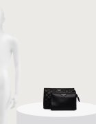 Twinset комплект козметични чантички от имитация на кожа черни 262TH7042
