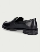 Twinset лоуфъри дамски от кожа черни 262TCP020