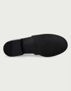 Twinset лоуфъри дамски от кожа черни 262TCP020