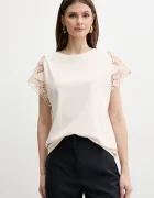 Twinset Памучна тениска