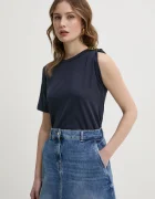 Twinset Памучна тениска