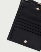 Twinset портфейл от имитация на кожа черен 262TL8033