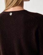 Twinset пуловер дамски от вълна кафяв 262AP3021