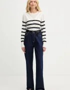 Twinset Пуловер в бежово от лека материя 261TP3230