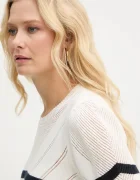 Twinset Пуловер в бежово от лека материя 261TP3230